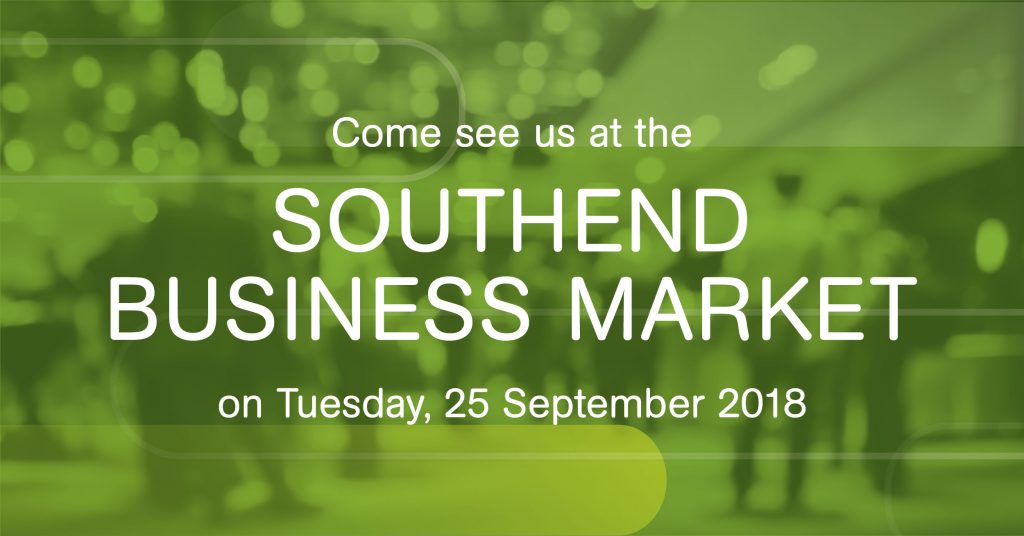 Come and see us at the Southend business market on Tuesday 25th September 2018