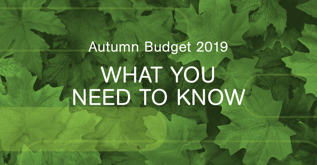 Autumn Budget 2019 - TBL Accountants