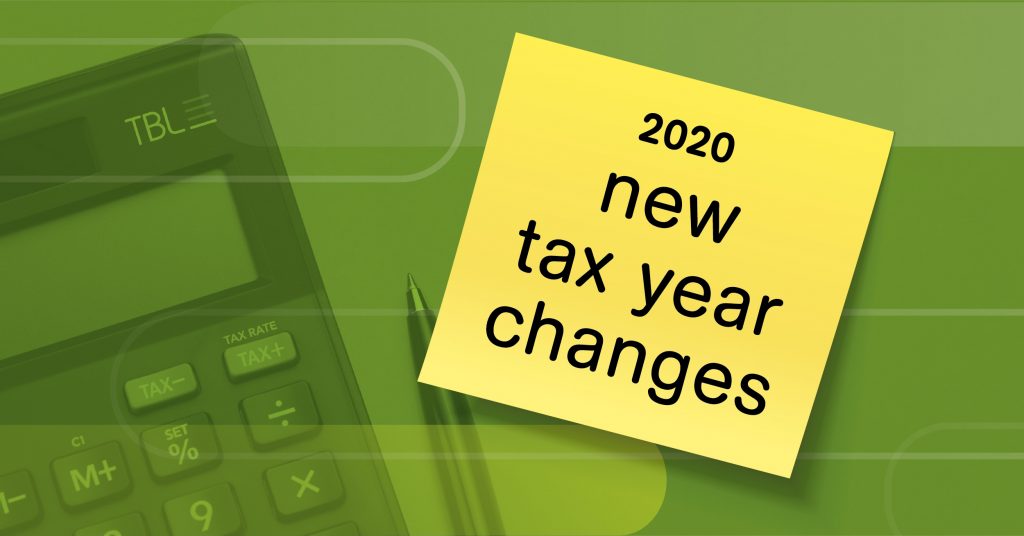 TBL Tax year changes 2020-21