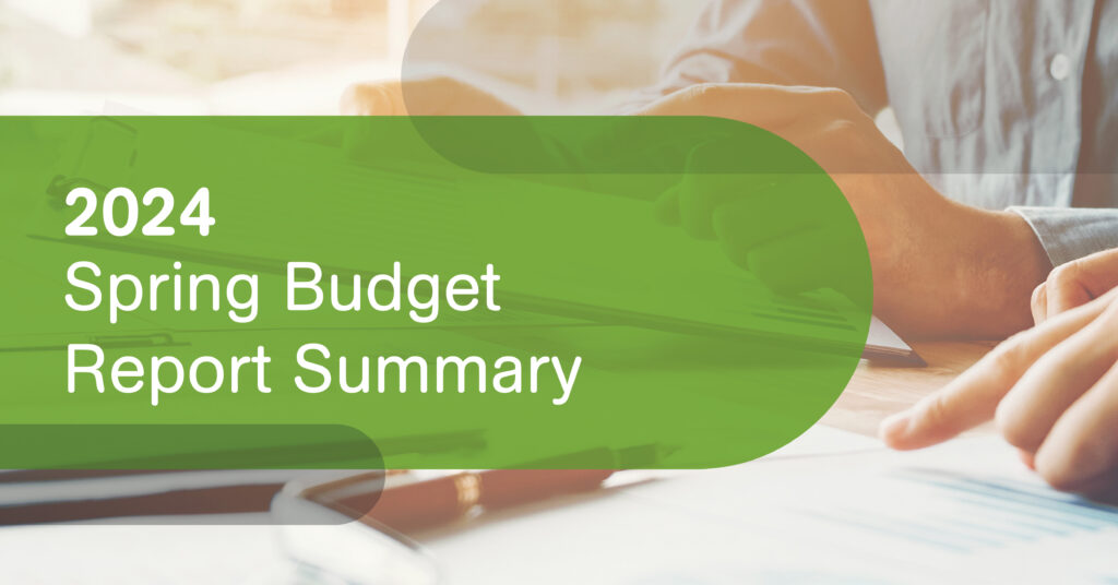 2024 Spring Budget Report Summary TBL Accountants